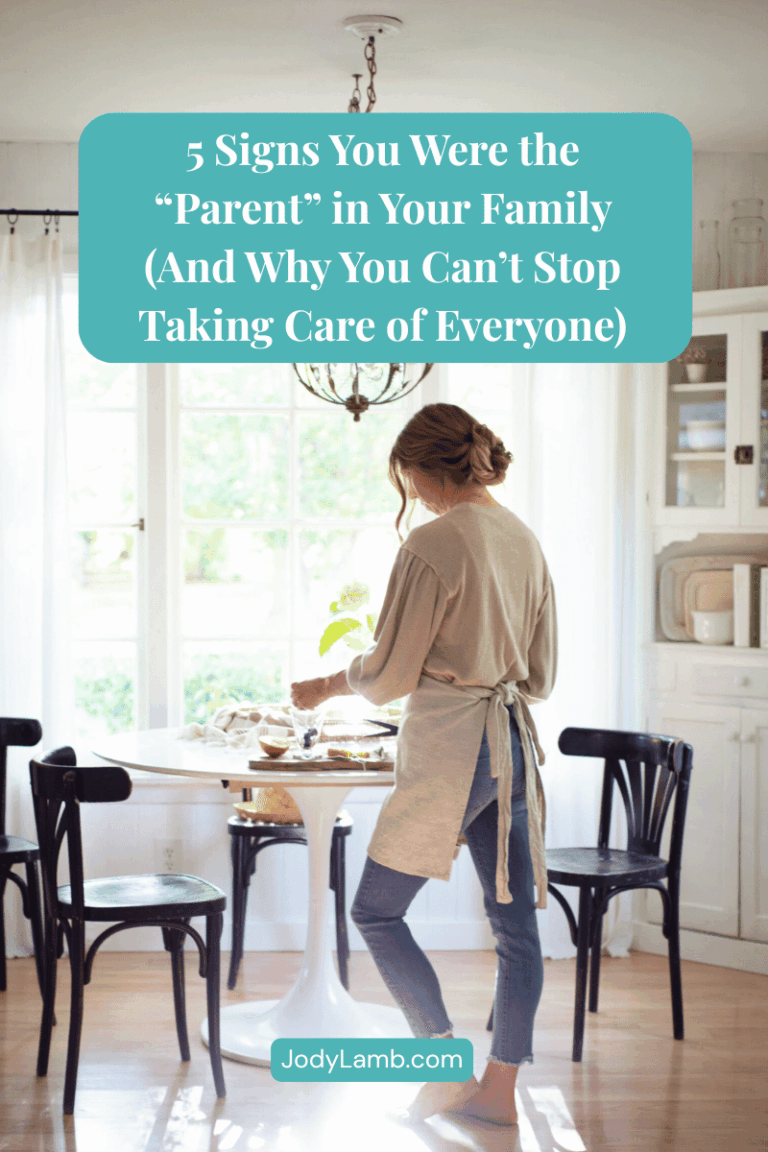 5 Signs You Were the “Parent” in Your Family (And Why You Can’t Stop Taking Care of Everyone)